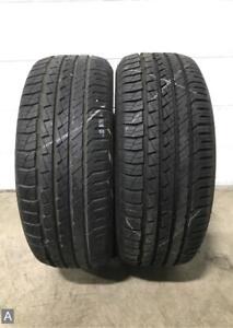 2x P235/50R18 Goodyear Eagle F1 Asymmetric All season 9/32 Used Tires