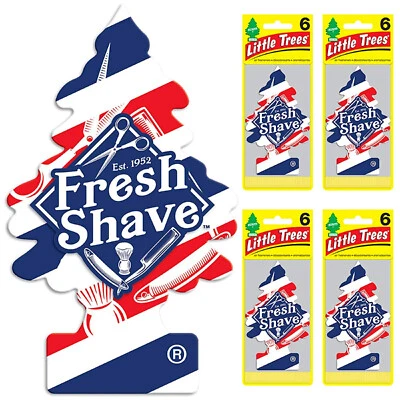 Little Trees Car Air Freshener 24-Pack (Fresh Shave)