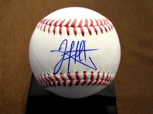 JACK FLAHERTY TIGERS CARDS PITCHER SIGNED AUTO OML BASEBALL MLB FANATICS BEAUTY - Picture 1 of 4