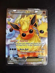 Pokémon Card TCG Flareon EX Generations Radiant Collection Full Art RC28/RC32 - Picture 1 of 11