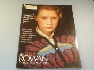 Rowan Knitting Book No 2 1987 Kaffe Fassett Sasha Kagan - 28 Designer Patterns - Picture 1 of 5