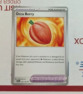 Occa Berry - 140/142 - Pokemon TCG - Corona Stellare - Non Holo - NM/M - Foto 1 di 1