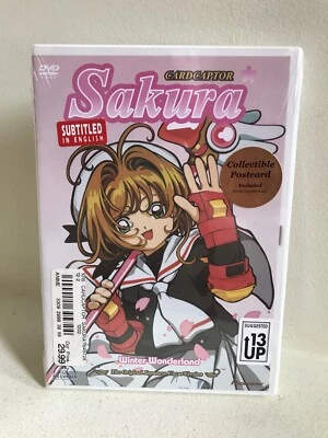 NEW SEALED Cardcaptor Sakura Winter Wonderland UNCUT Anime DVD (2002) w/Postcard - Image 1 of 3