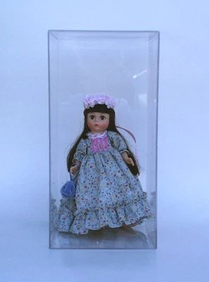 Doll Display Case 5" X 5" X 10" High Fits Madame Alexander