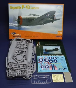 Dora Wings Models 1/48 REPUBLIC P-43 LANCER American Fighter - Picture 1 of 1