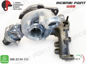 Turbina Garrett Ricostruita 813860 Turbina Audi A3 Seat Leon VW Golf 1.6 Tdi - Imagen 1 de 4
