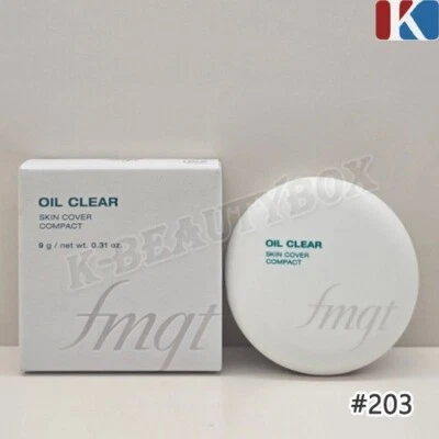THE FACE SHOP fmgt Aceite Transparente Piel Cubierta Compacta 9g #203 Polvo Facial K-Beauty NUEVO Foto 1 de 4
