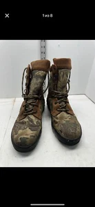 BOTA DE CAZA ROCKY Gore-Tex impermeable 500GThinsulate camuflada para hombre talla 10 # A 5 - Imagen 1 de 8