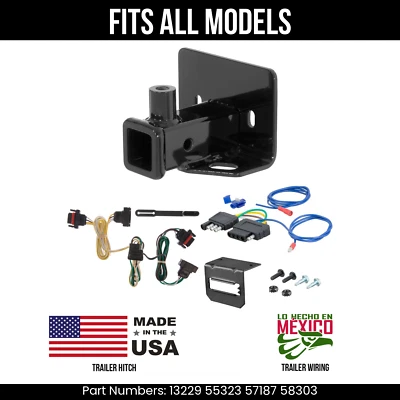 Enganche de remolque Mitsubishi Raider 06-09 + cableado de 5 pines para todos los modelos remolque de corte Foto 1 de 4