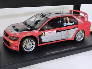AUTOART 1/18 MITSUBISHI LANCER WRC RALLIART #9 ROVANPERA RALLY MONTE-CARLO 2005 - Imagen 1 de 6