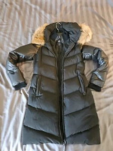 Abrigo de mujer Rudssak de piel real talla PEQUEÑO - Imagen 1 de 8
