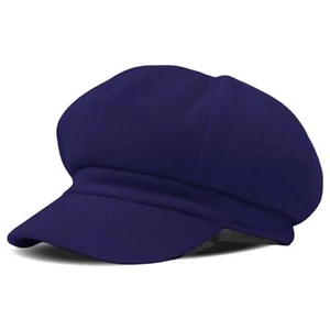 Newsboy Cap for Women Ivy Gatsby Cabbie Hats Bakerboy Style Peaked Visor Berets - Picture 1 of 5