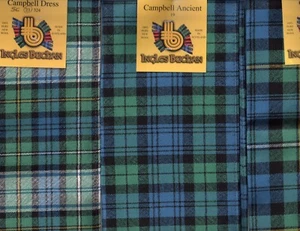 Bufanda Clan Campbell Tartán Lana Escocesa Cuadros  - Imagen 1 de 6