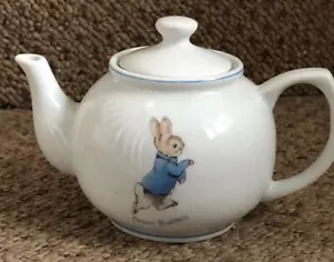 Offizielle Beateix Potter Miniatur Teekanne / 3,5 Zoll / Peter Rabbit - Bild 1 von 7