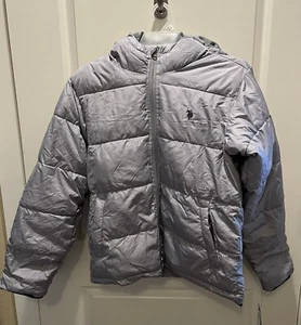 US Polo Assn Quilted Gray Coat Men's Coat/Jacket Small NWT - Picture 1 of 7