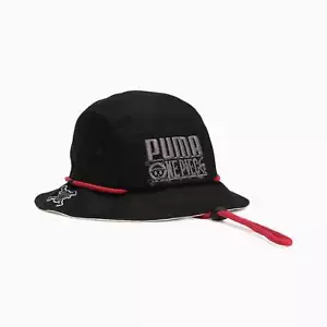 Sombrero con cubo colección PUMA x ONE PIECE para hombre negro 2024 limitado Japón - Imagen 1 de 4