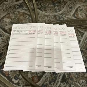 6 Pack Server Notepads (300 Orders) New - Picture 1 of 7
