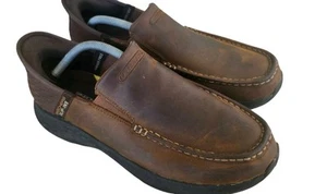 Skechers Slip-ins Relaxed Fit Parson Oswin Desert Brown Shoes US Sz 10 M $100 - Picture 1 of 9