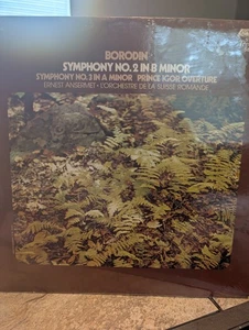 BORODIN SYMPHONY No 2 IN B MINOR SYMPHONY No. 3 in A m  ANSERMET LP UK IMPORT NM - Picture 1 of 3