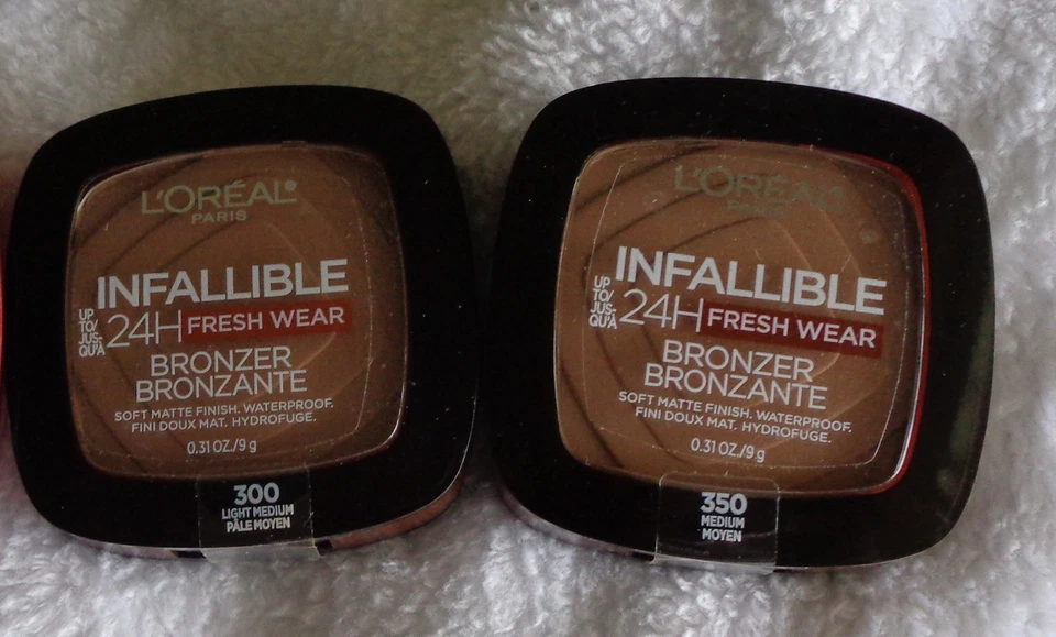 New L'Oréal Infallible 24H Fresh Wear Bronzer 0.31oz/9g Choose Your Shade - Image 1 of 1
