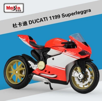 Maisto 1:18 Ducati 1199 Superleggra Motorcycle Bike Model New in Box - Image 1 of 4