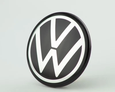 Volkswagen Arteon Golf Tiguan Negro Cromo Superpuesto Genuino 5H0601171FOD Foto 1 de 4