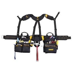 DeWALT DG5617 Pro Framer's Combo Apron Tool Belt Yoke-Style Suspenders 20-Pocket - Picture 1 of 1