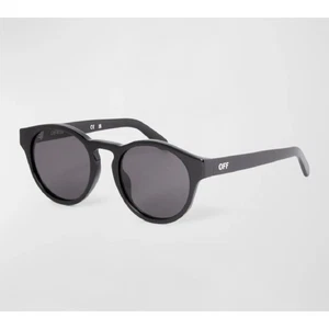 Off-White Oakland Round Sunglasses*Black*NEW with Case, Cloth, book - Picture 1 of 3