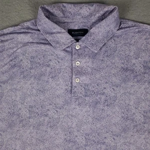 Bugatchi Poloshirt Herren Größe XL Lila Stretch Freizeit Kurzarm - Bild 1 von 7