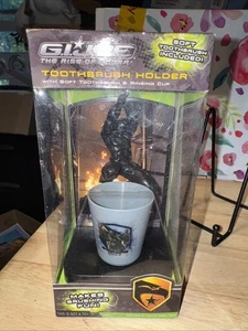 G.I Joe The Rise Of Cobra Zahnbürstenhalter und Spülbecher Neu im Karton - Bild 1 von 7