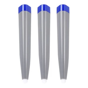 3pcs Touch Infrared Screen Pen Whiteboard Optical Stylus Pens, Grey & Blue - Photo 1 sur 6