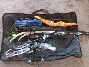 Pfeil und Bogen Set für Beginner / Junioren, Recurve Bogen Kit für Kinder, 48 - Bild 1 von 7