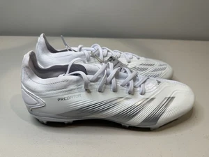 Botines de fútbol Adidas Predator PRO FG para hombre talla 11 zapatos blancos IG7778 - Imagen 1 de 5