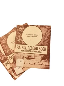 BSA, zwei 1981 neue, eine gebrauchte (nur auf letzter Seite schreiben) Patrol Record Books (3) - Bild 1 von 10