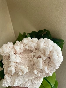 XL Pink Halite 3.4lb Specimen Crystal Mineral Rock Display Piece - Picture 1 of 6