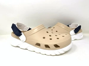 Crocs Duet Max II 2 Clog Shitake Slip On Slide 208776 2DS US Size 8 Men’s - Picture 1 of 6