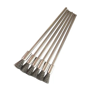 Set Spazzole a Filo 3 Pezzi per Pulizia E Lucidatura Efficace del Metallo - Foto 1 di 11