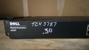 Dell PowerConnect 6224 1U 24 Port Switch 0TK308 - Picture 1 of 5