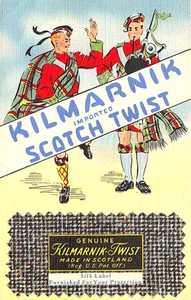 Kilmarnik Scotch Twist Tailored Clothes Multi-Colored Curt Teich Postcard - Picture 1 of 2