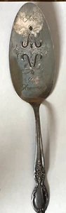1978 AVON Presidents Club Silver Plate Cake Server-92nd Anniversary - Picture 1 of 5