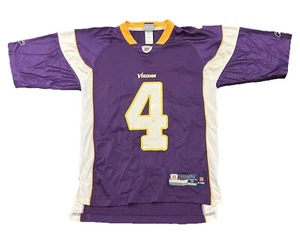 Minnesota Vikings Favre Jersey Small Mens Purple Reebok Brett - Picture 1 of 5