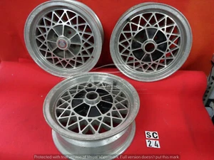 CERCHI RUOTA IN LEGA BWA 14X5 1/2 LANCIA SET 3-PEZZI - Picture 1 of 3