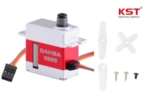KST Daviga DS213 6V 3kg 0.07sec Metal Gear Servo - Picture 1 of 3