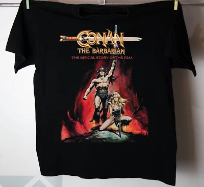 Conan The Barbarian Shirt Short Sleeve Black Unisex S-2345XL 1H0090 - Image 1 of 3