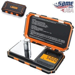 Báscula de Bolsillo Digital NARANJA Uniweigh 200g x 0.01g Joyería Oro Gramo Karate Peso - Imagen 1 de 9