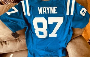 Reggie Wayne Indianapolis Colts 2014 LAST SEASON Nike Elite game model 48 jersey - Picture 1 of 2