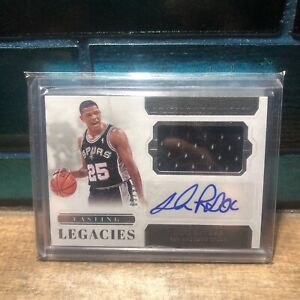 2018 NATIONAL TREASURES PATCH AUTO GAME USED DOC RIVERS /99 SPURS #LL-DRV