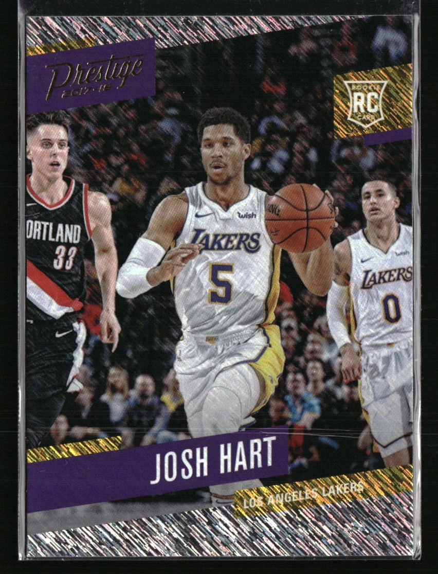 Josh Hart RC 2017 Panini Prestige Rain #179 Basketball Card