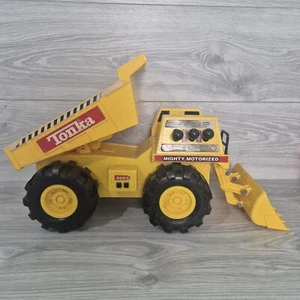 Tonka Dumper Mighty Giocattolo Motorizzato 3207 Funzionante Ma Non Si Muove - Foto 1 di 9