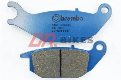 Pastillas de freno traseras de cerámica Brembo Honda CBR125 R A 2004-2010 Foto 1 de 4